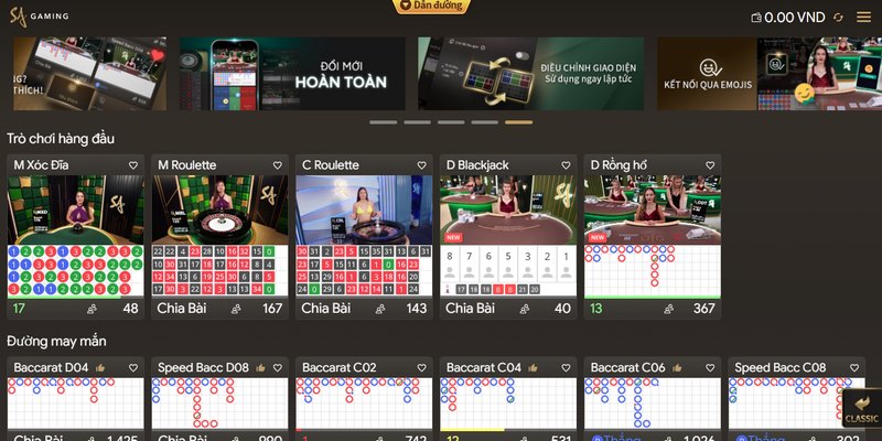 Sảnh đánh bạc SA casino